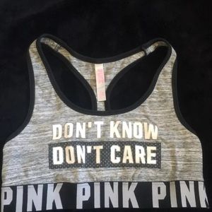 victoria’s secret pink sports bra